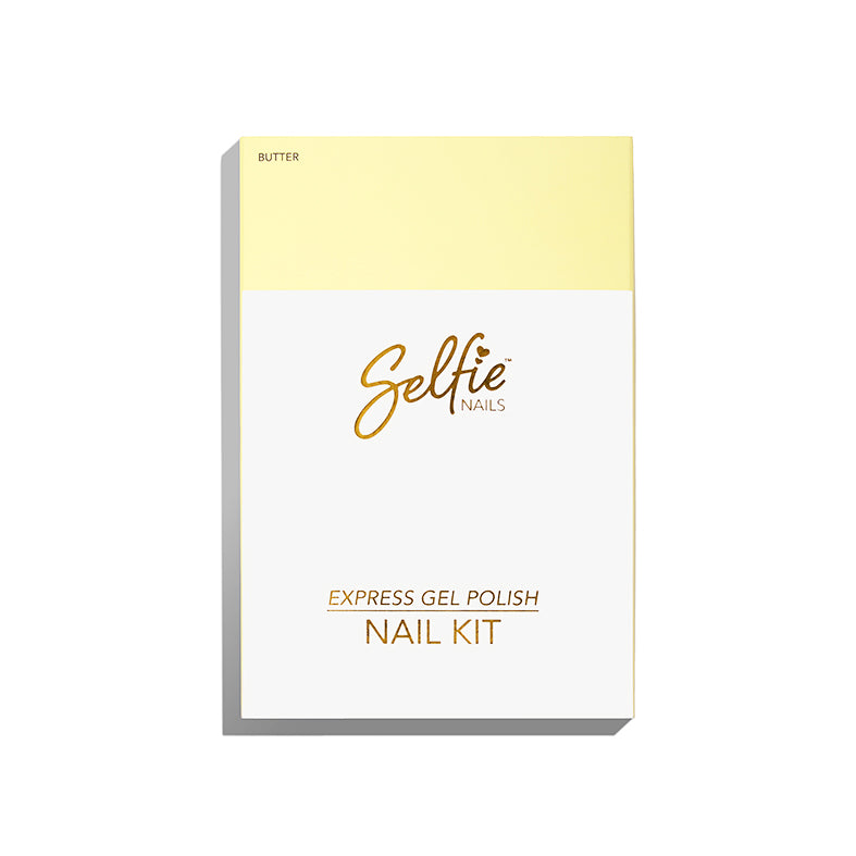 Selfie Nails Gift Box Nail Kit in colour Butter
