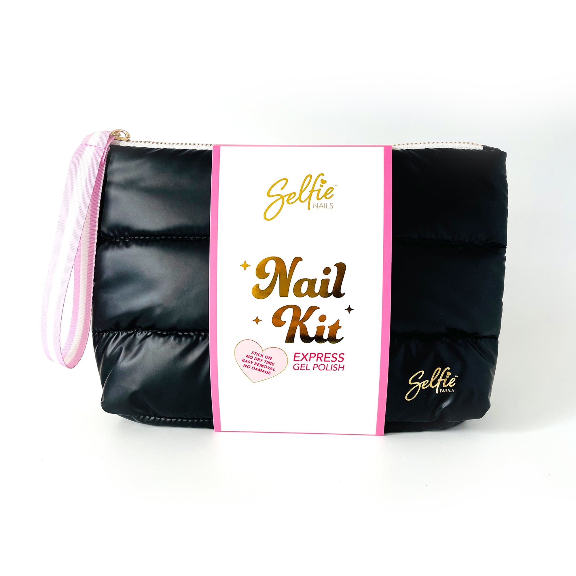 BEAUTY BAG NAIL KIT - BLACK