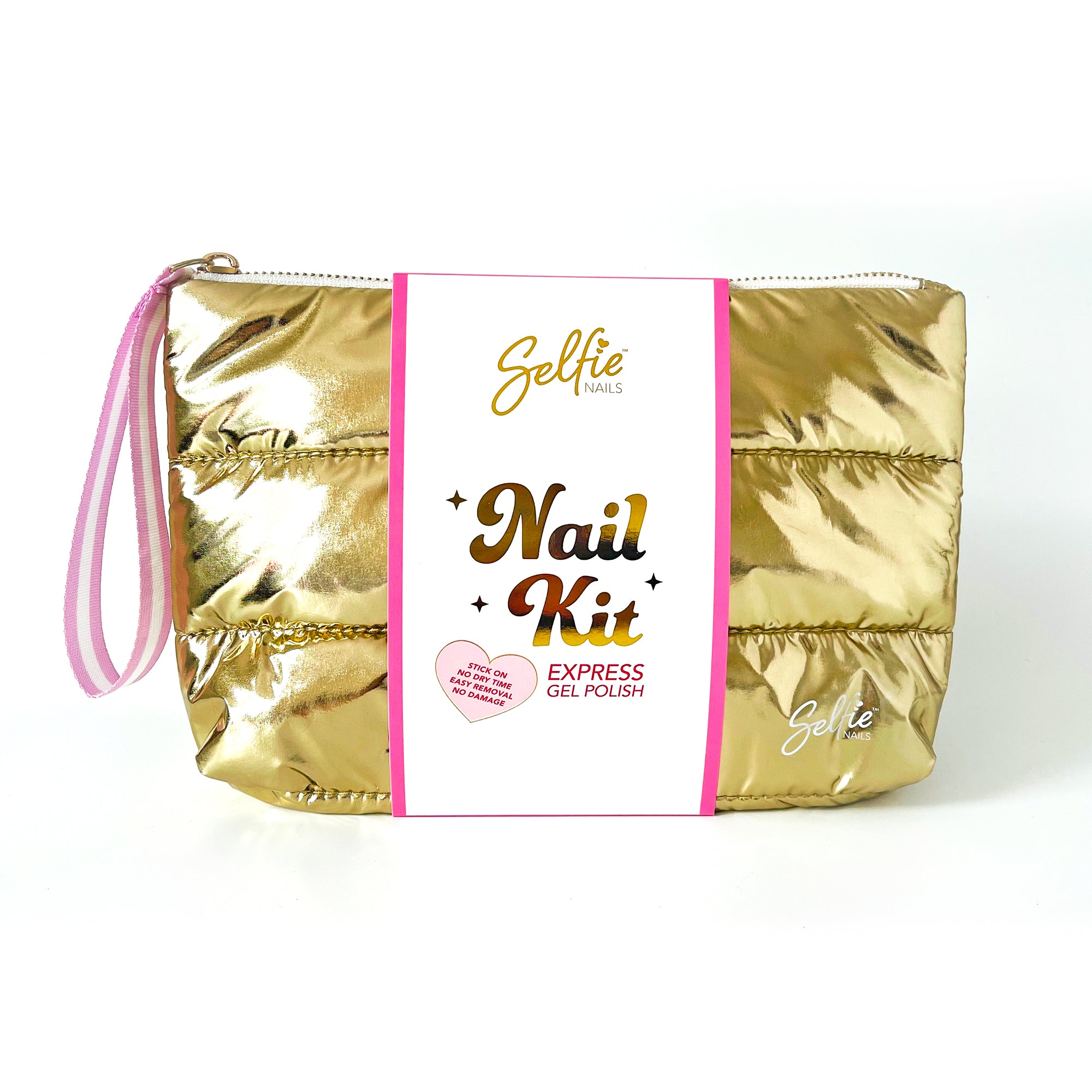 BEAUTY BAG NAIL KIT - GOLD