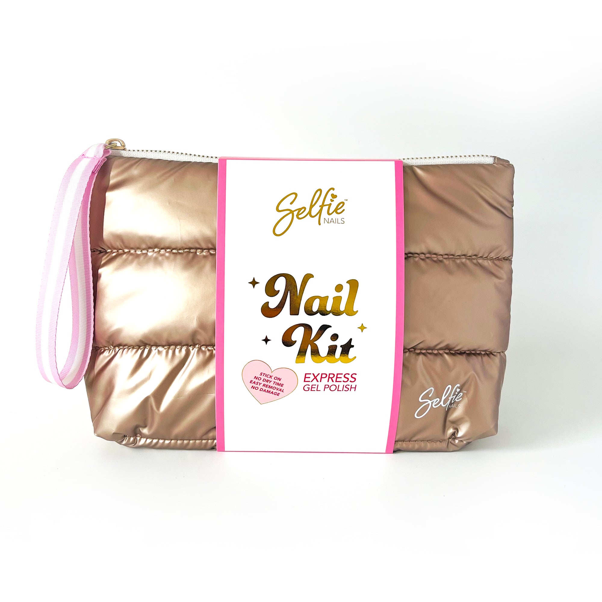 BEAUTY BAG NAIL KIT - MOCHA