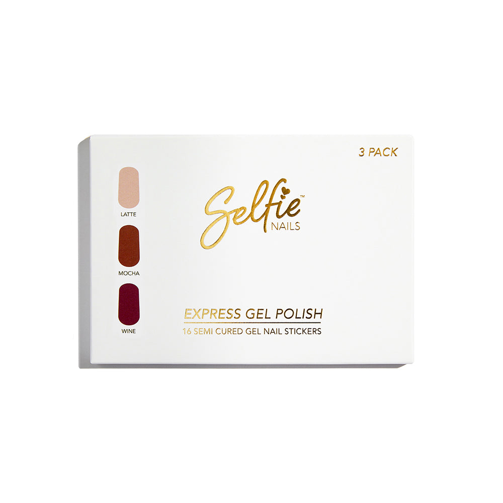 SELFIE NAILS EXPRESS GEL POLISH LATTE