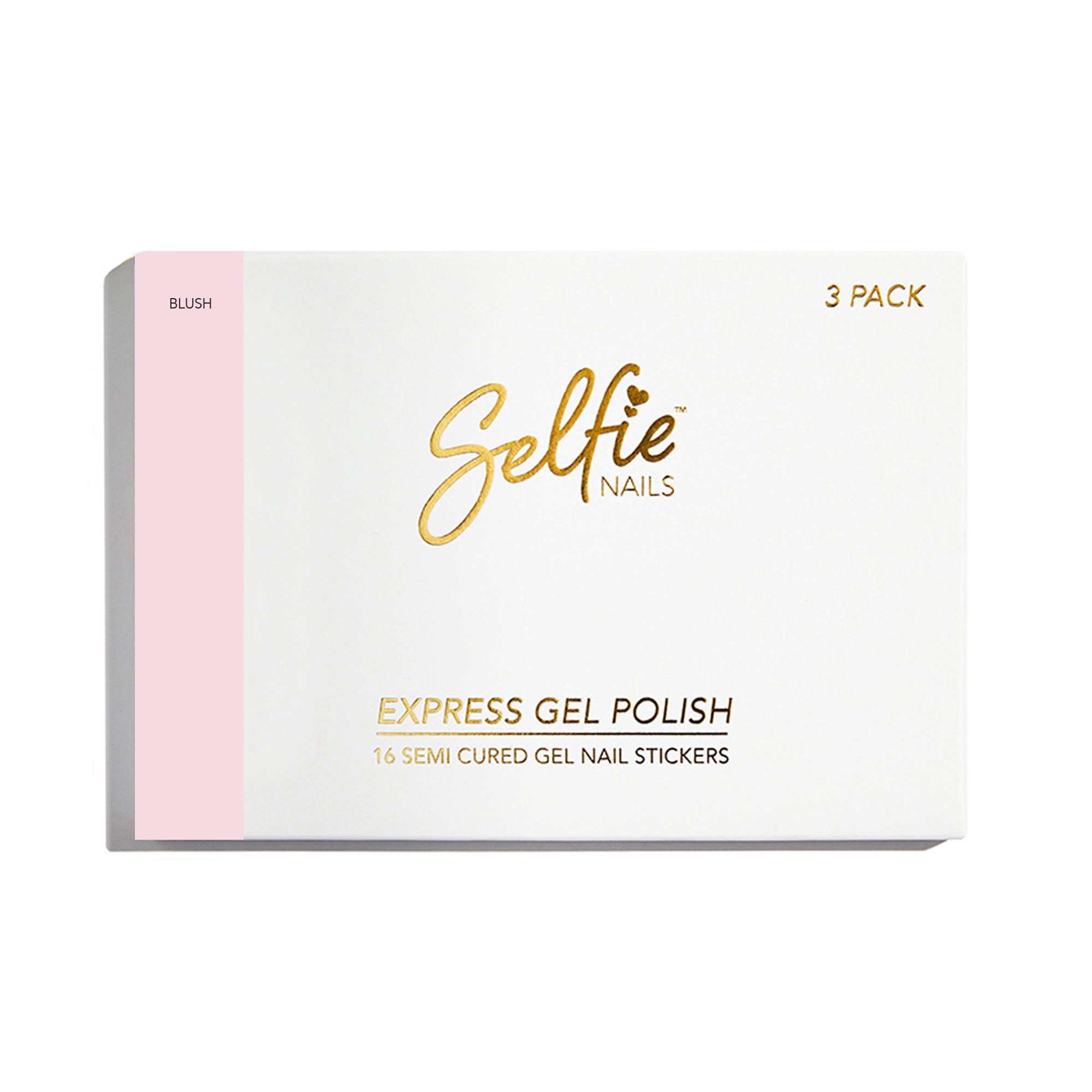 SELFIE NAILS BLUSH 3 PACK