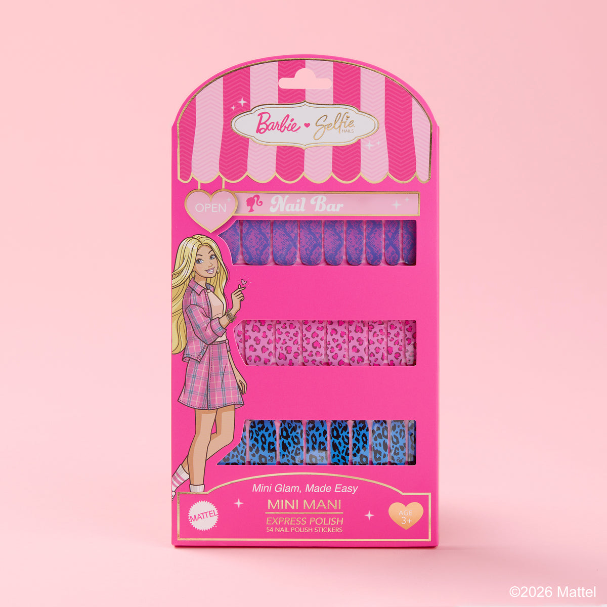 Barbie™ x Selfie Nails Mini Mani Express Polish - Fashion
