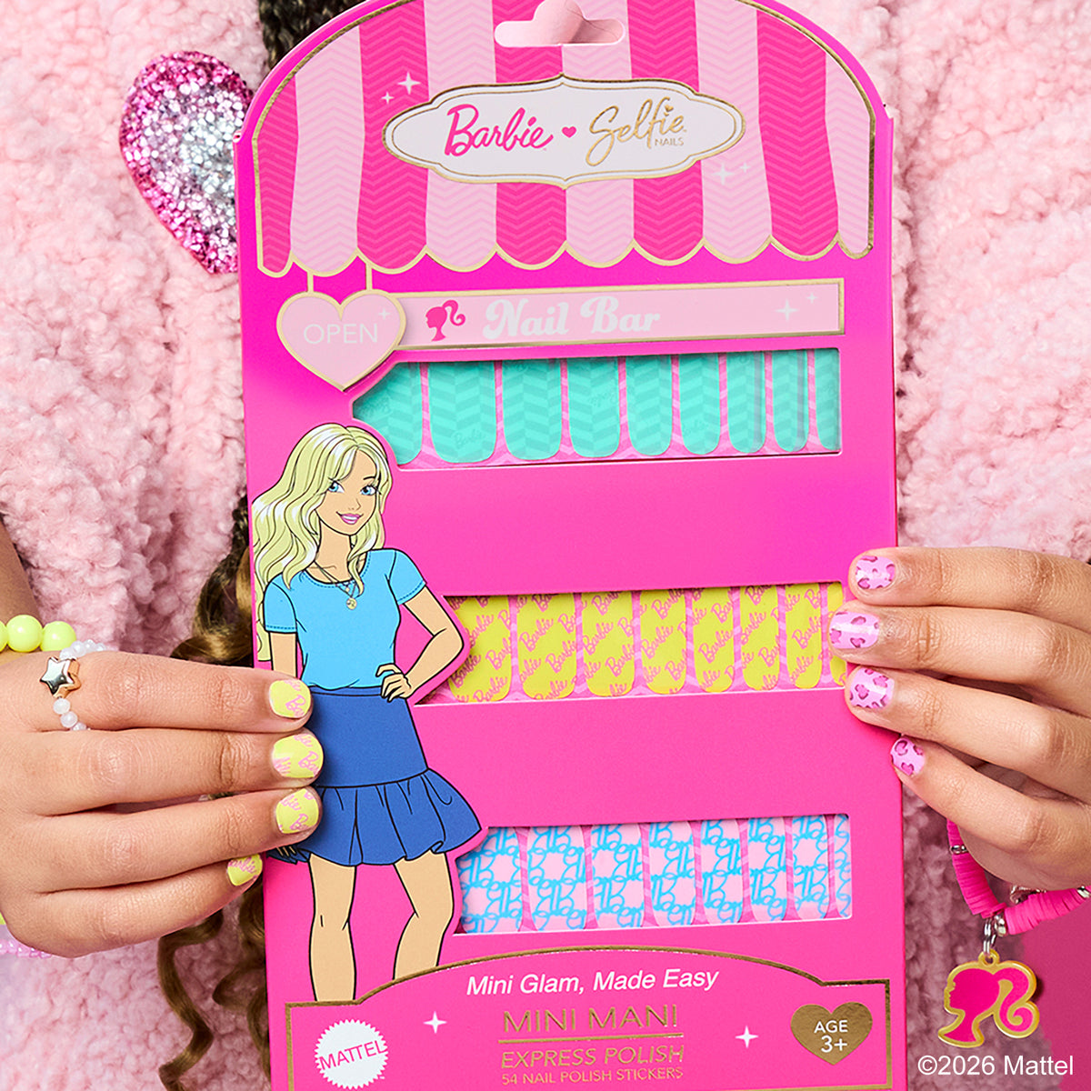 Barbie™ x Selfie Nails Mini Mani Express Polish - Iconic