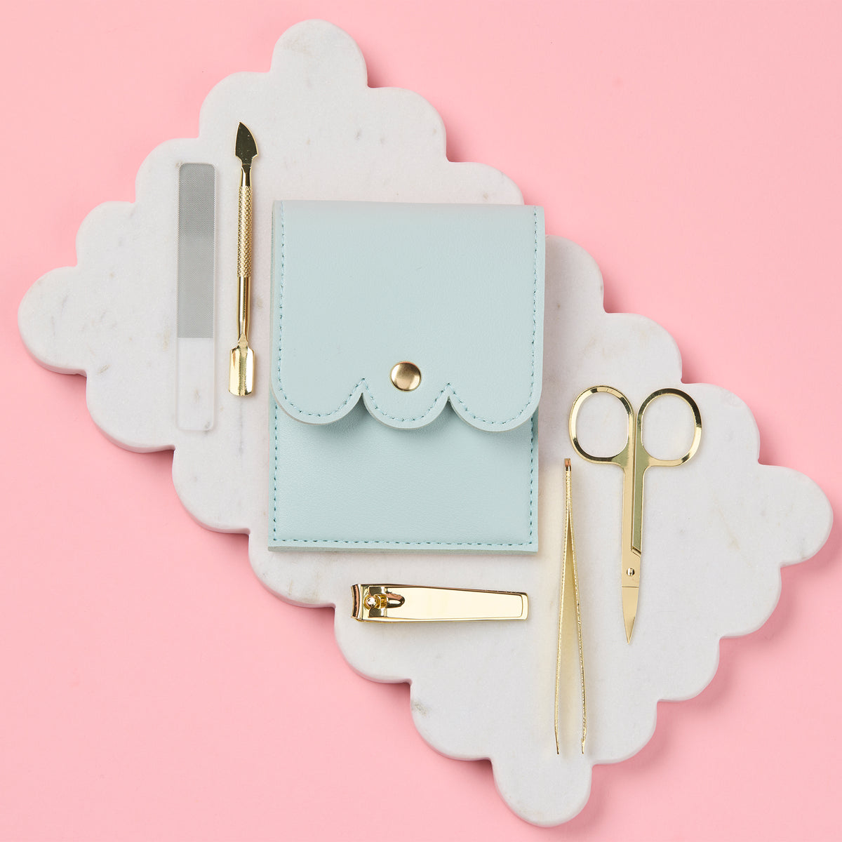 Manicure Tool Kit - Mint