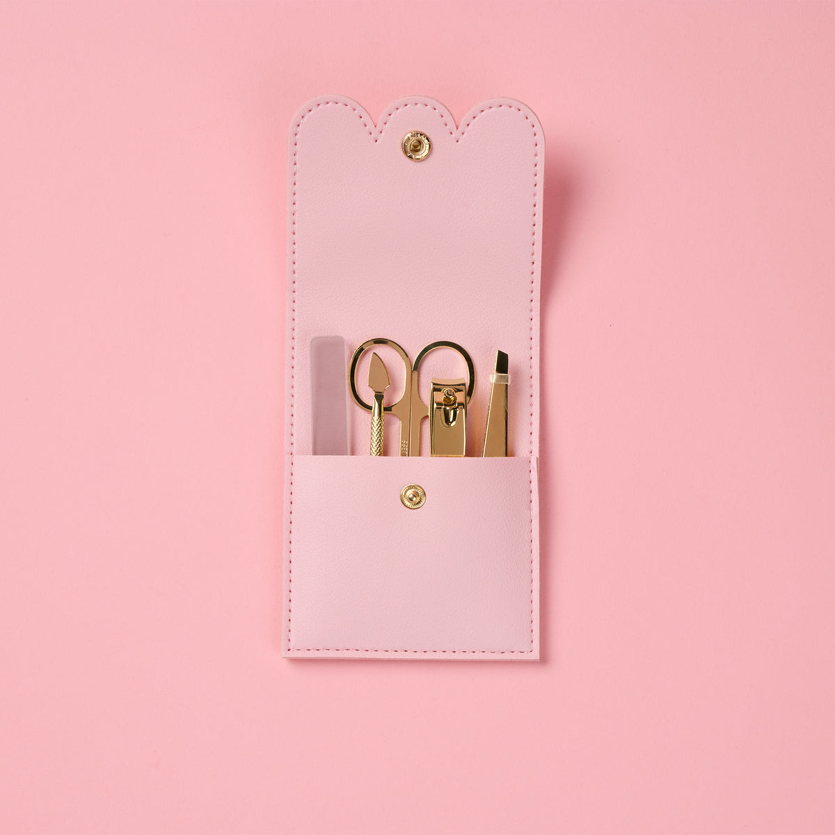 Manicure Tool Kit - Pink