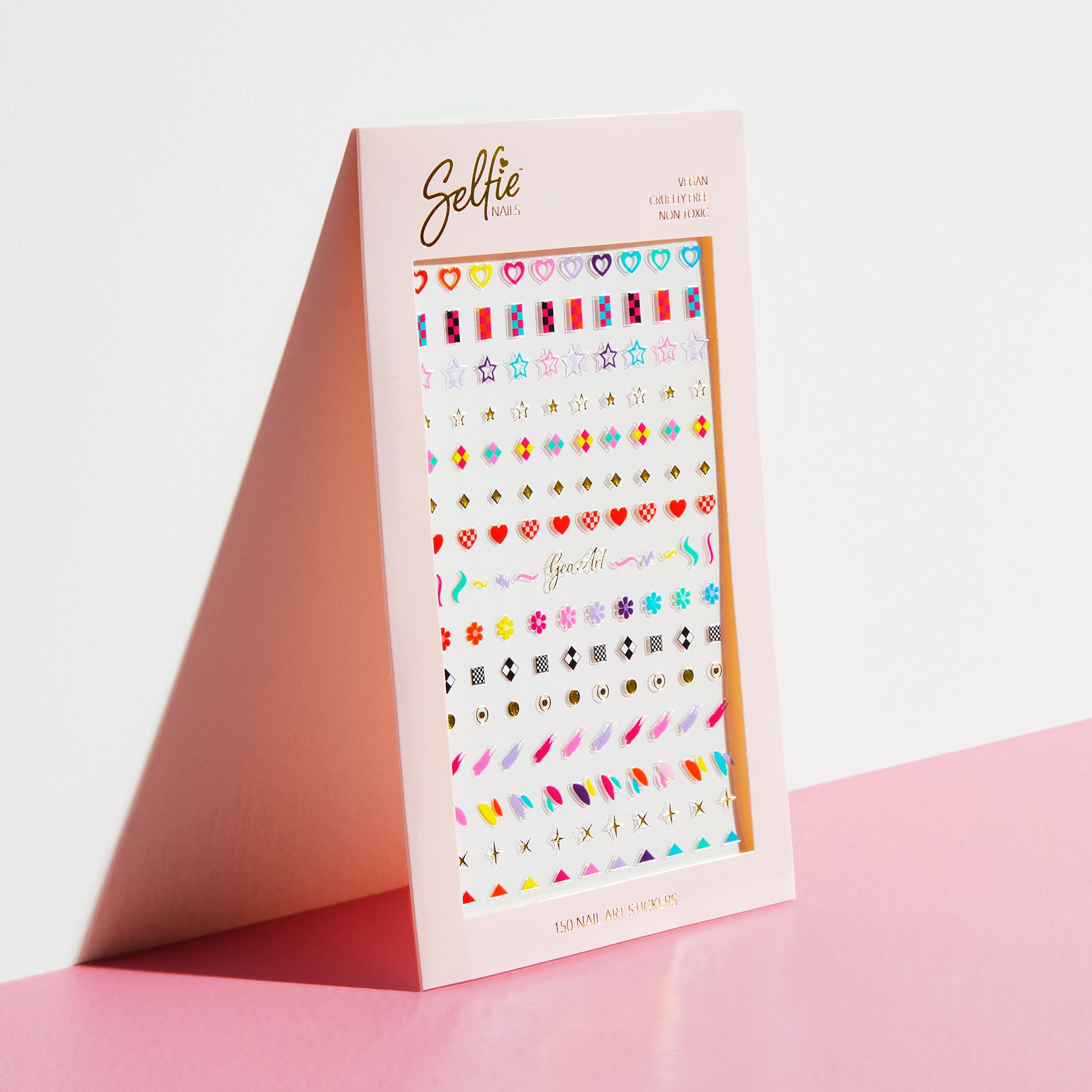 SELFIE NAILS GEO ART NAIL ART STICKERS